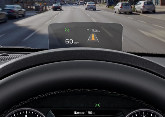  Head-Up Display in a car